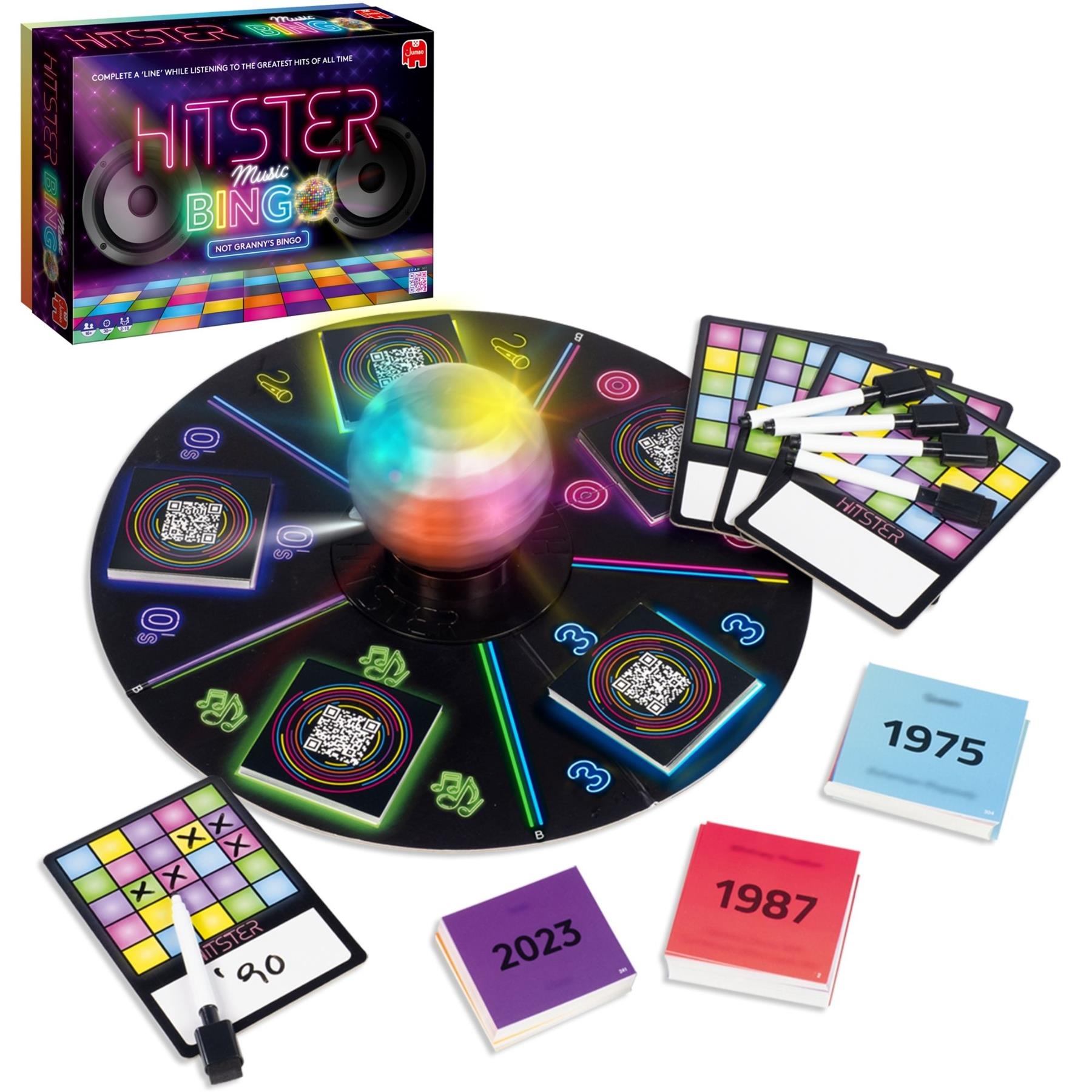 Hitster Bingo - The Electronic Music Trivia Game