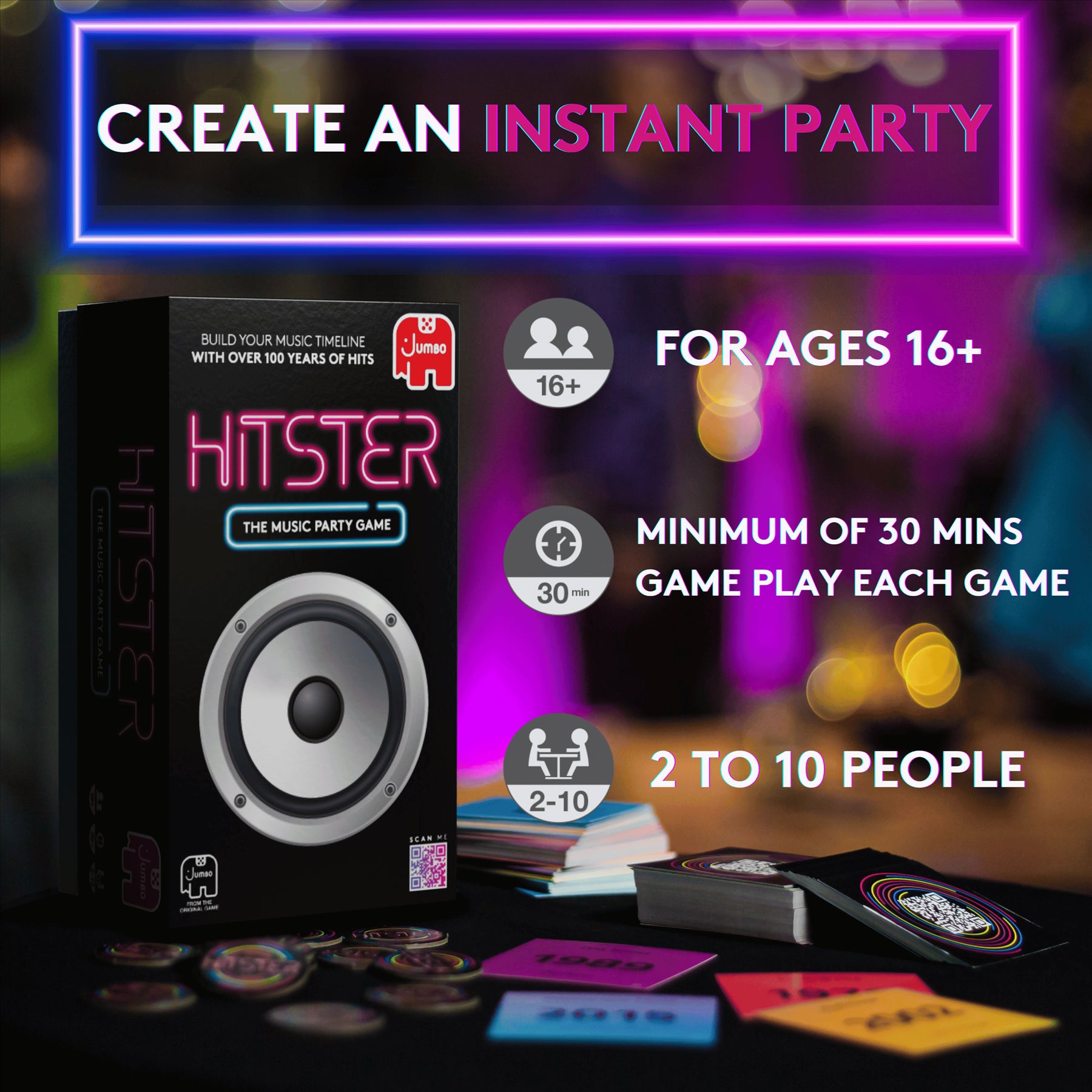 Hitster - The Music Party Game